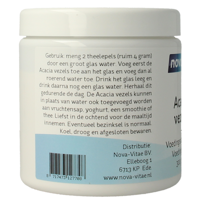 Nova Vitae Acacia vezels 300.00 Gram
