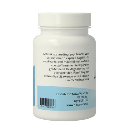 Nova Vitae Lactoferrine 300 mg LPS vrij 60.00 Capsules