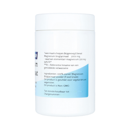 Nova Vitae Magnesium bisglycinaat poeder 200.00 Gram