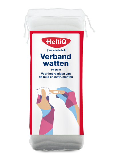 Heltiq Verbandwatten 50 Gram