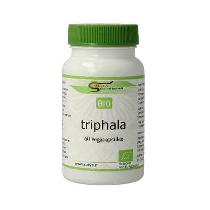Surya Bio triphala bio 60.00 Vegetarische capsules