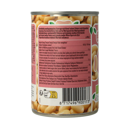 Bioidea Witte bonen bio 400.00 Gram