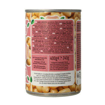 Bioidea Witte bonen bio 400.00 Gram