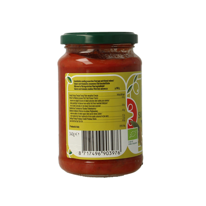Bioidea Pastasaus olijven bio 340.00 Gram