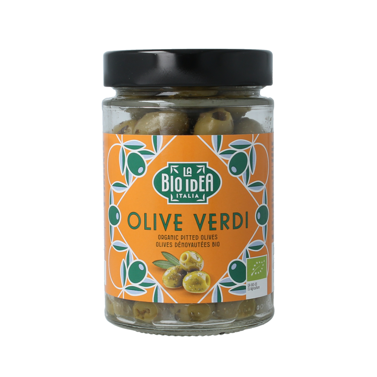 Bioidea Olijven groen ontpit bio 165.00 Gram
