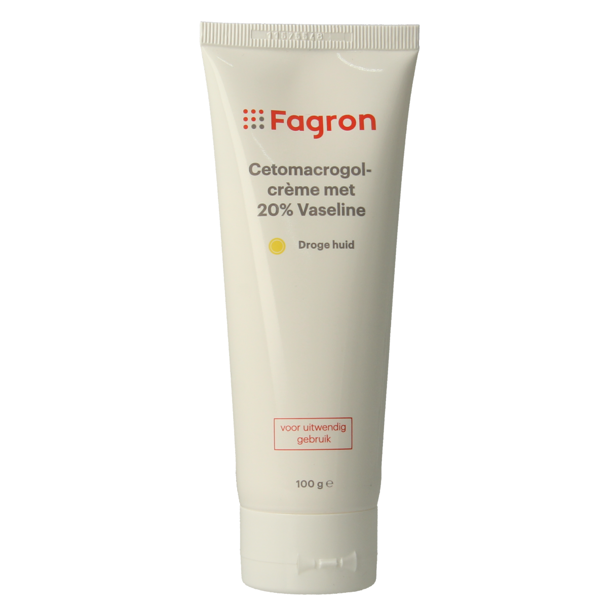 Fagron Cetomacrogol creme 20% vaseline 100.00 Gram