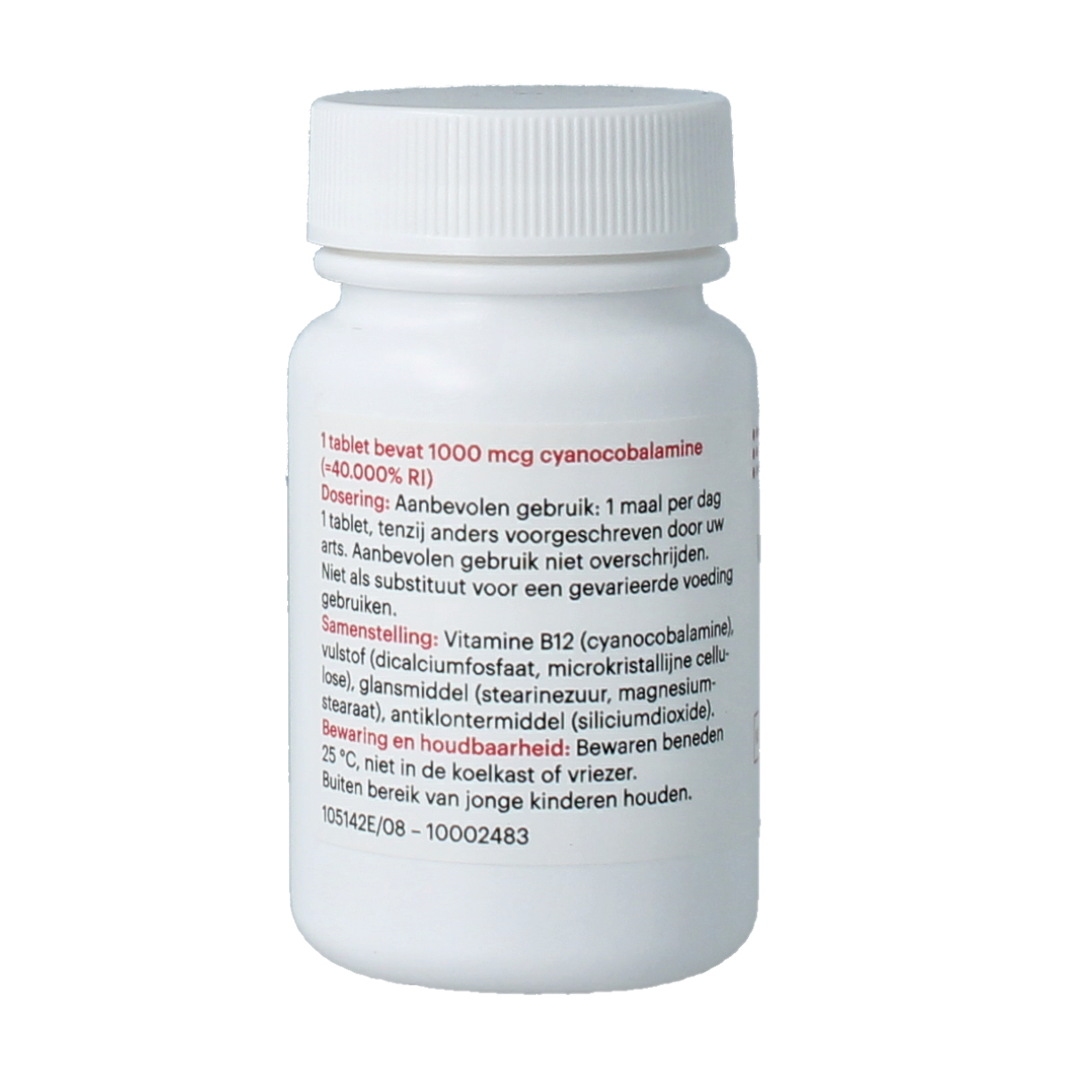 Fagron Vitamine B12 1000mcg 90.00 Tabletten