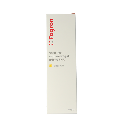 Fagron Vaselinecetomacrogol creme FNA met doos 100.00 Gram
