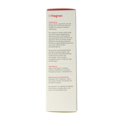 Fagron Vaselinecetomacrogol creme FNA met doos 100.00 Gram
