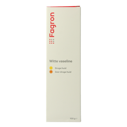 Fagron Witte vaseline v droge tot zeer droge huid 100.00 Gram