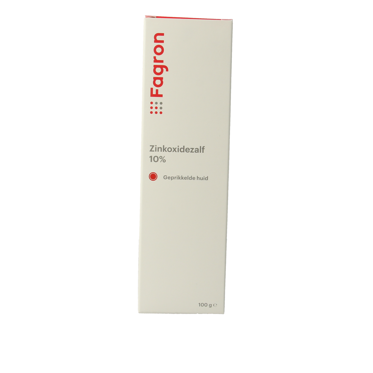 Fagron Zinkoxidezalf 10% met doos en bijsluiter 100.00 Gram
