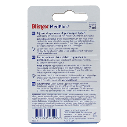 Blistex Lippenbalsem med plus potje hang 7.00 Milliliter