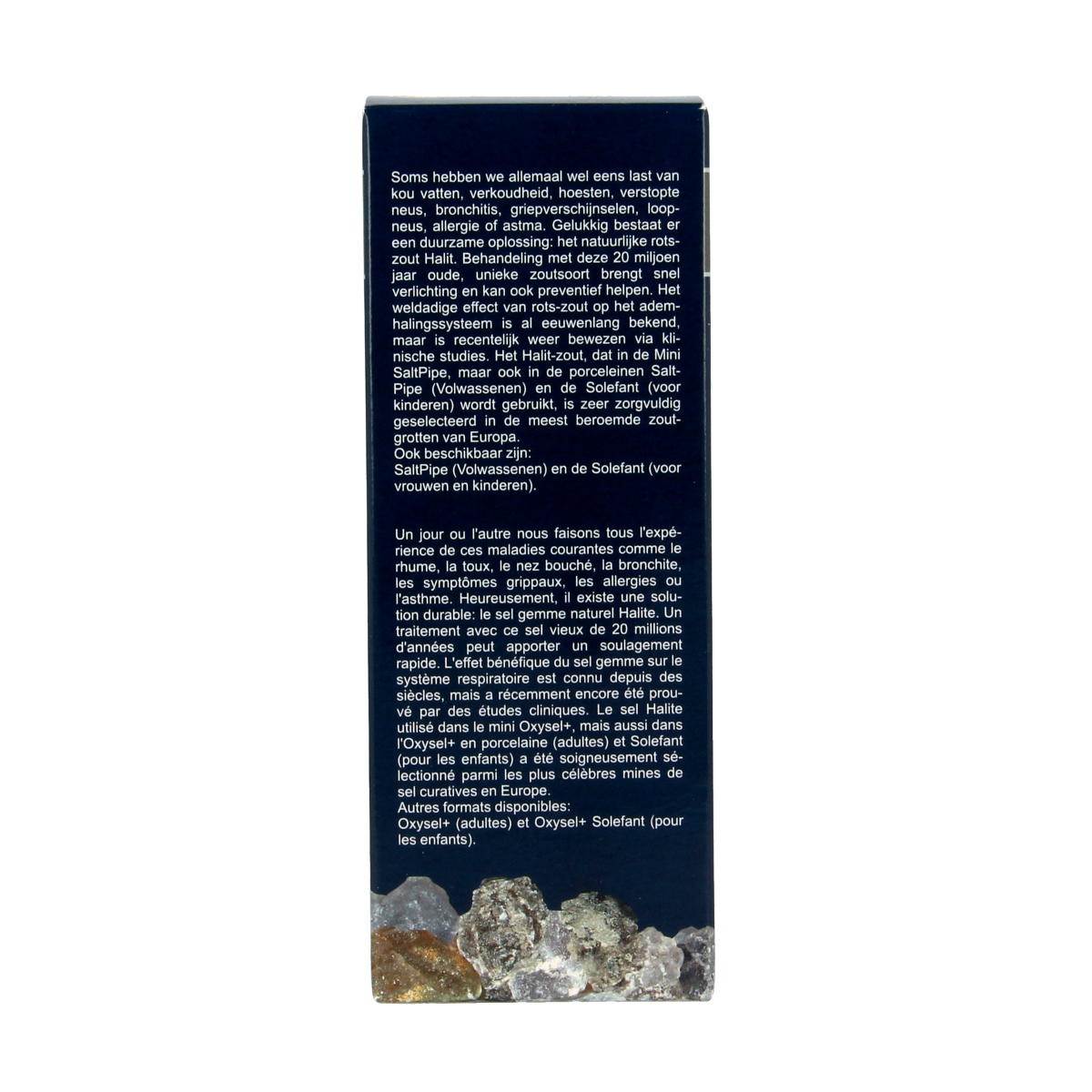 Saltpipe Mini zout inhalator met halitzout 25.00 Gram