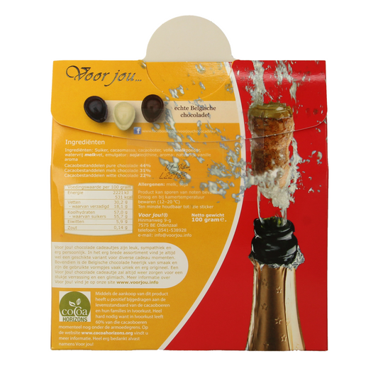 Voor Jou! Cadeau doos gefeliciteerd 100.00 Gram