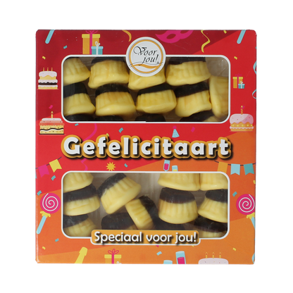 Voor Jou! Gefelicitaart 130.00 Gram