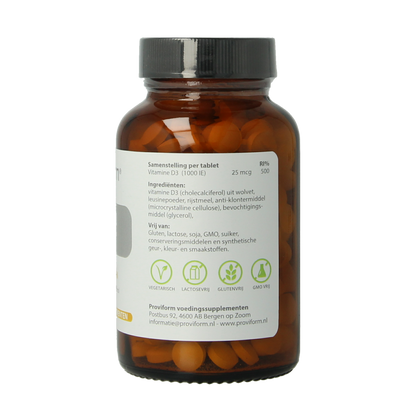 Proviform Vitamine D3 25 mcg (1000IE) 300.00 Tabletten