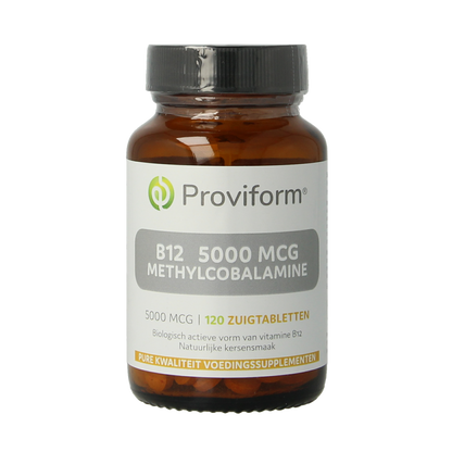 Proviform Vitamine B12 5000mcg methylcobalamine 120.00 Zuigtabletten
