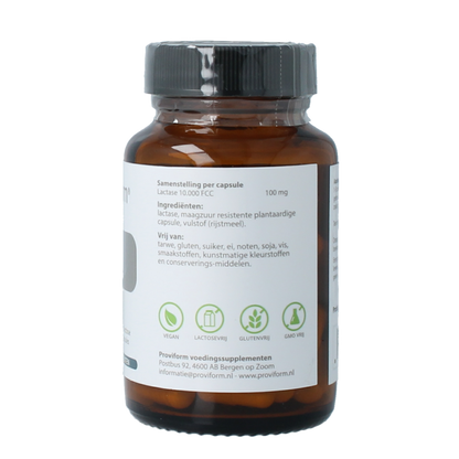 Proviform Lactase 10.000 FCC 60.00 Vegetarische capsules