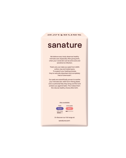 Sanature Kraamverband 100% katoen 12.00 Stuks