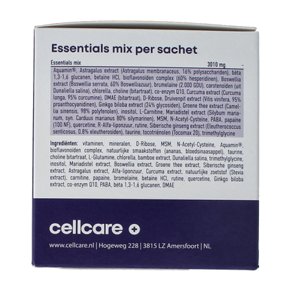 CellCare Cell Essentials multivitamine poeder 30.00 Zakjes