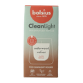 Bolsius Clean Light navulling 2 pack Cedarwood / Vertiver 212 Gram