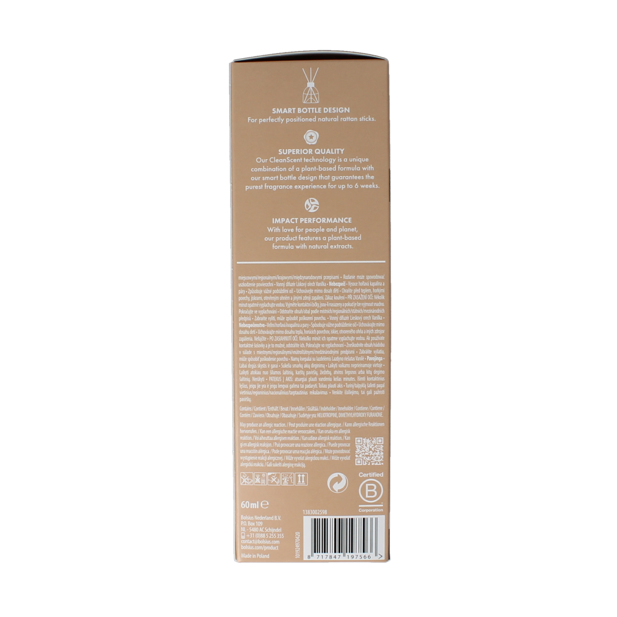 Bolsius Geurverspreider  glow silent night 60.00 Milliliter