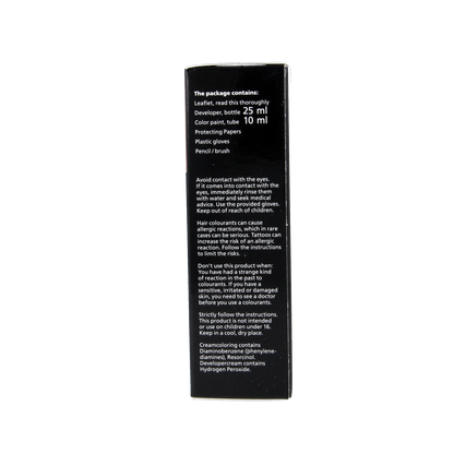 Christian Faye Eyebrow/eyelash dye black 1.00 Stuks