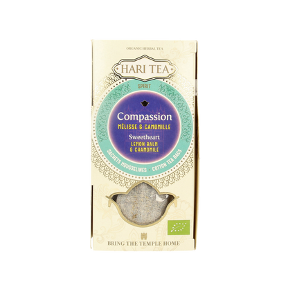 Hari Tea Lemon bal & chamomile sweetheart bio 10 Stuks