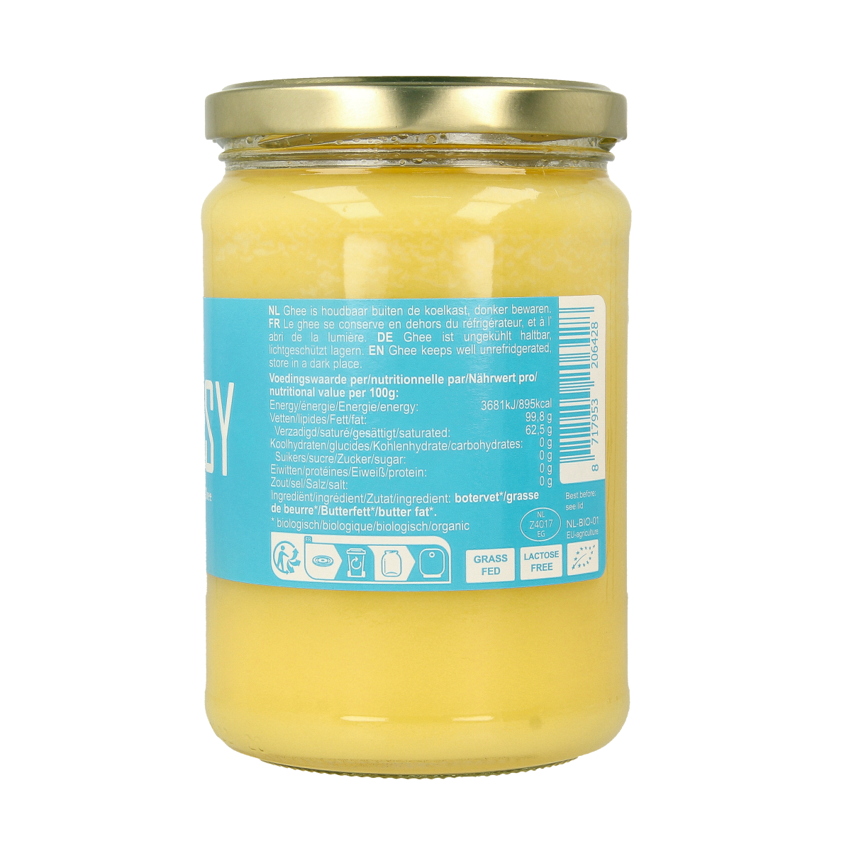 Ghee Easy Easy ghee naturel bio  500.00 Gram