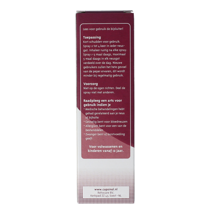 Capsinol Extra strong neusspray 20 Milliliter