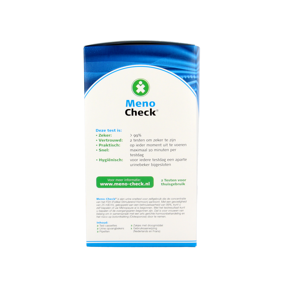Testjezelf.nu Meno-check menopauze test 2.00 Stuks