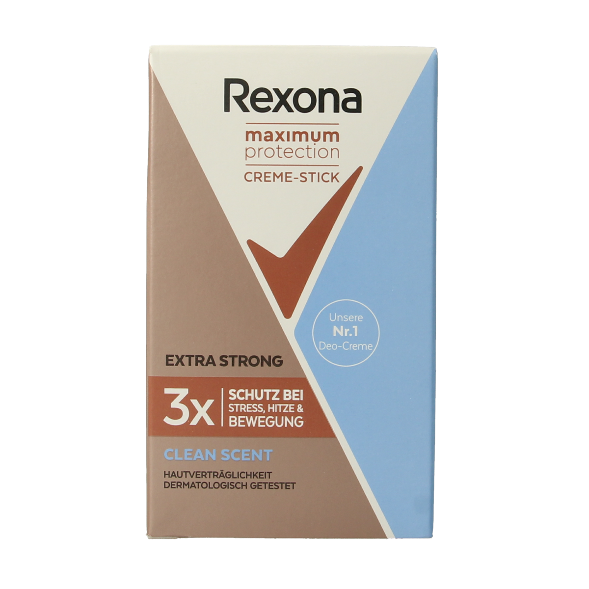 Rexona Deodorant stick woman max prot clean scent 45.00 Milliliter