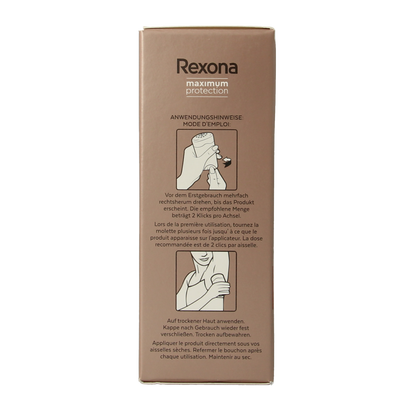 Rexona Deodorant stick woman max prot clean scent 45.00 Milliliter