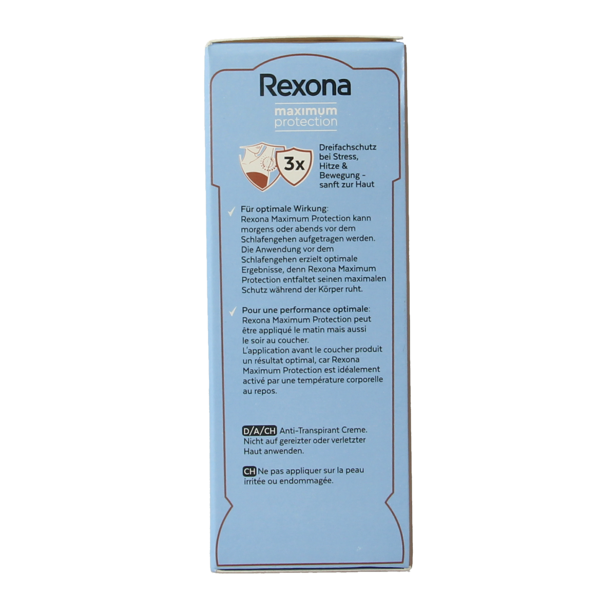 Rexona Deodorant stick woman max prot clean scent 45.00 Milliliter