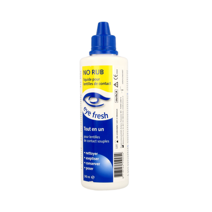 Eyefresh No rub alles-in-1 vloeistof zachte lenzen 240.00 Milliliter
