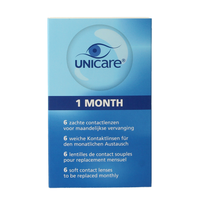Unicare Maandlenzen +2.50 6.00 Stuks