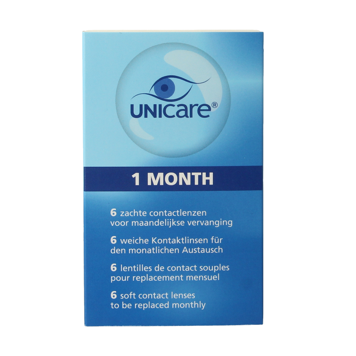 Unicare Maandlenzen -0.50 6.00 Stuks