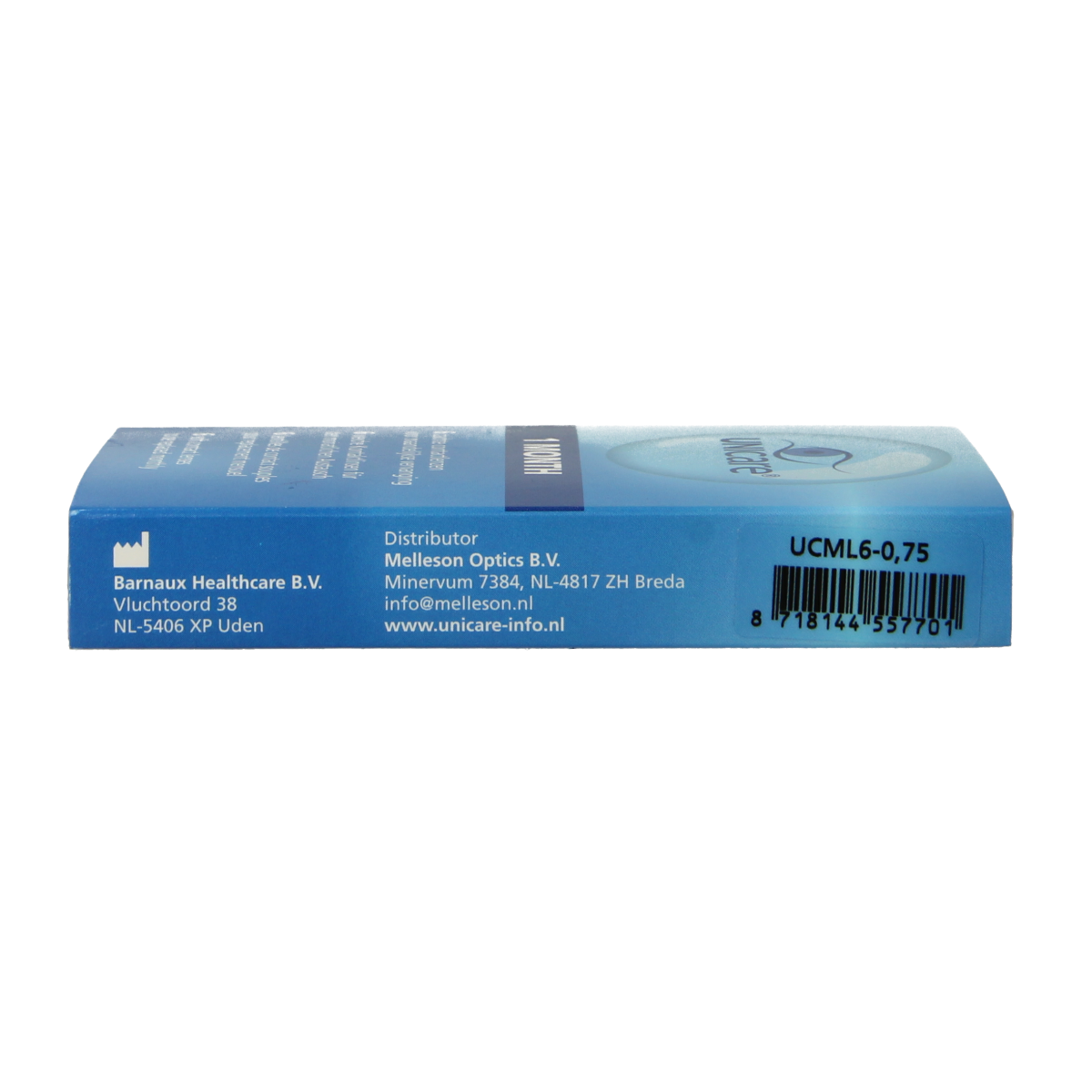 Unicare Maandlenzen -0.75 6.00 Stuks