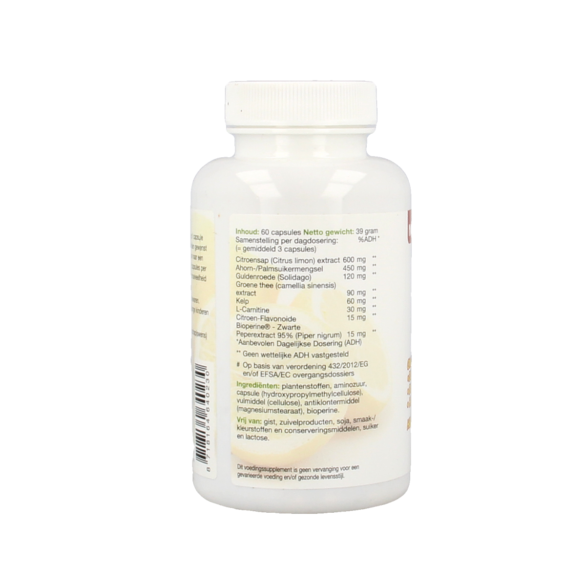 Natusor Citroensapkuur 60.00 Capsules