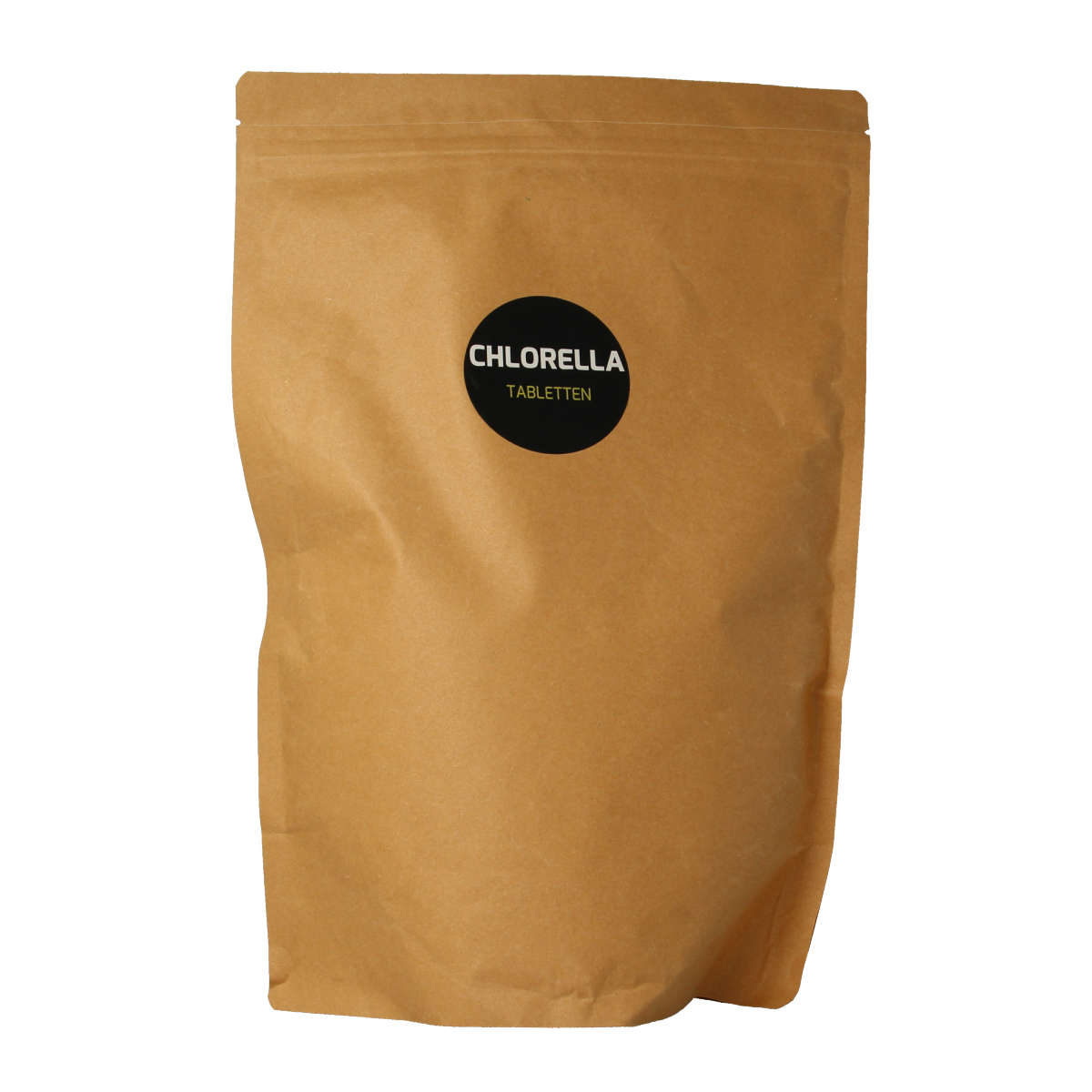 Hanoju Chlorella tabletten papier zak 2500.00 Tabletten