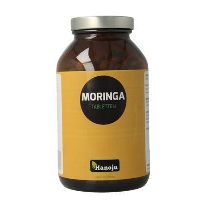 Hanoju Moringa oleifera heelblad 500mg 600.00 Tabletten