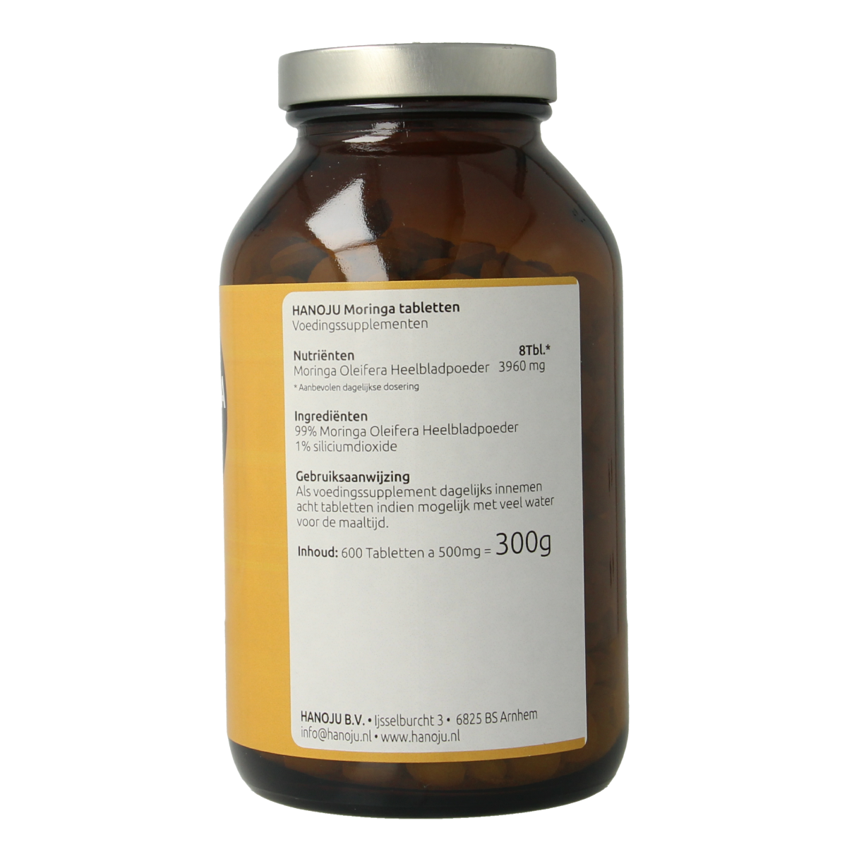 Hanoju Moringa oleifera heelblad 500mg 600.00 Tabletten