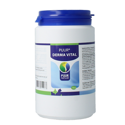 Puur Derma vital hond/kat 150.00 Gram