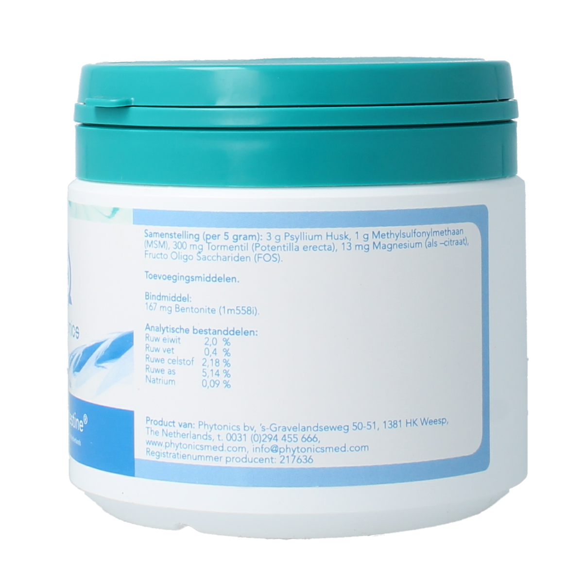 Phytonics Clear intestine hond en kat 250.00 Gram