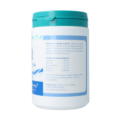 Phytonics L-lysine comp paard en pony 500.00 Gram