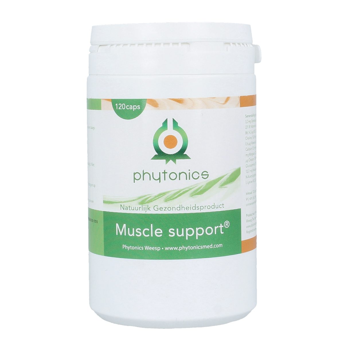 Phytonics Muscle support humaan 120.00 Capsules