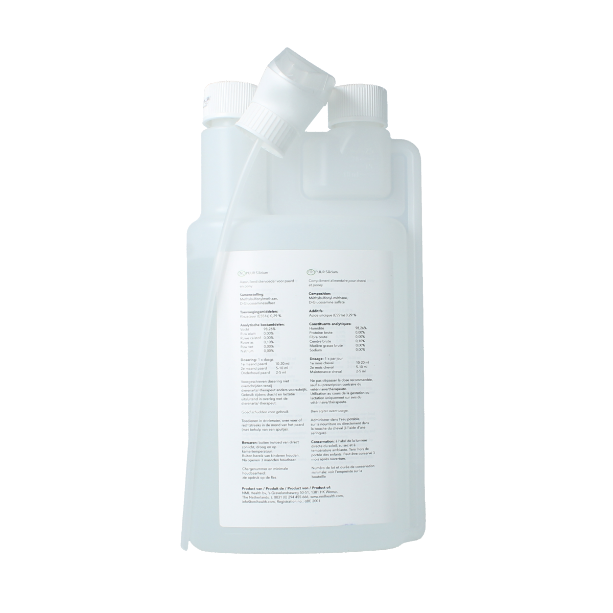 Puur Silicium paard en pony 1.00 Liter