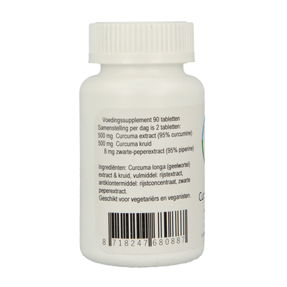 Therapeutenwinkel Curcuma Piper 90.00 Tabletten