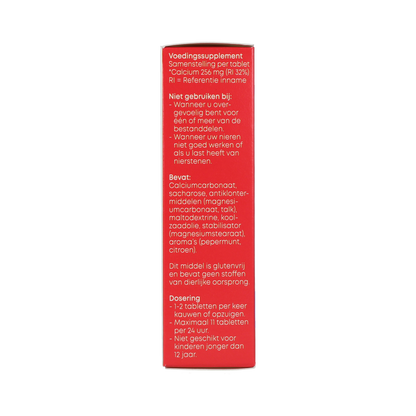 Linn Maagtabletten pepermunt 48.00 Kauwtabletten