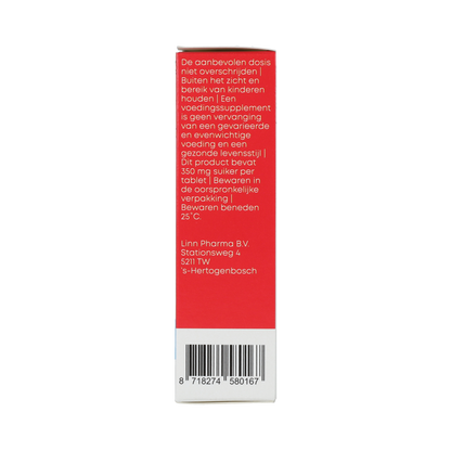 Linn Maagtabletten pepermunt 48.00 Kauwtabletten